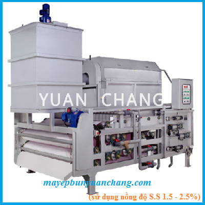 máy ép bùn băng tải đôi TE Series